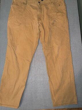 Carhartt Men's Brown/Tan Work Chinos - Straight Leg
